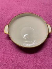 Rosenthal Selb-Germany Große Schale ca. 22 cm Elfenbein/Goldrand um 1956