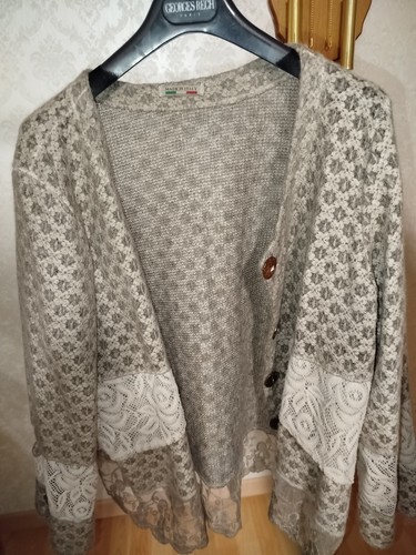 Damenblazer grau - damenblazer, gr.48.grau