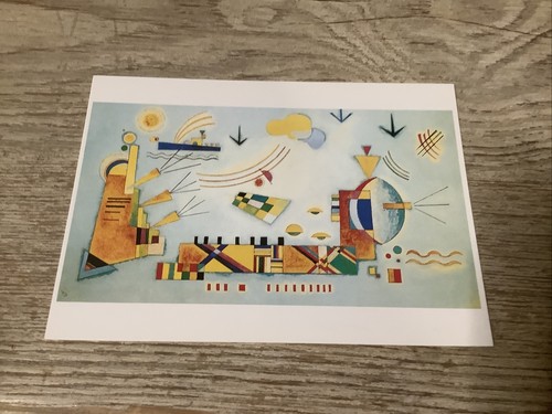 Kunst postkarte wassily - kunst, postkarte,