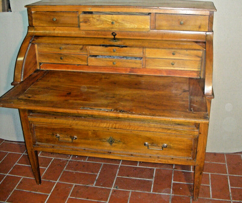 Biedermeier zylinderbureau - biedermeier,
