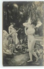 Gemälde salon 1909 dufeau - gemälde,