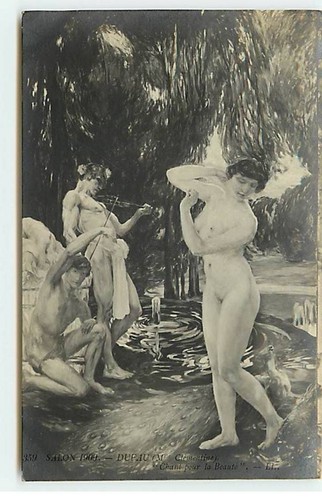 Gemälde salon 1909 dufeau - salon,