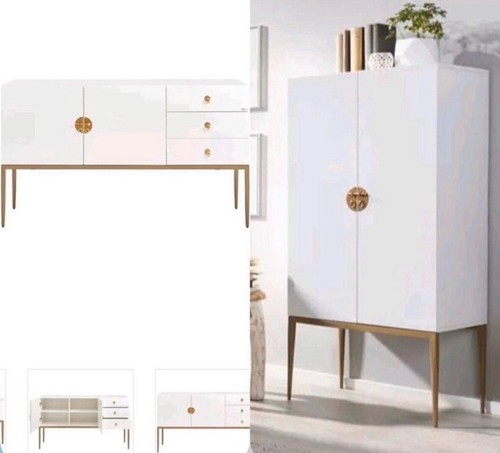 Highboard sideboard set - sideboard,