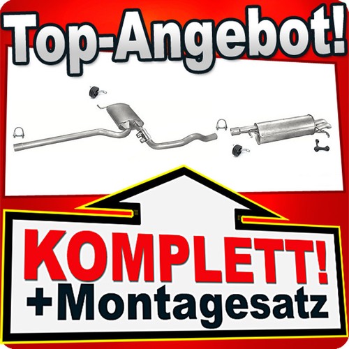 Auspuff für passat b5 - für,