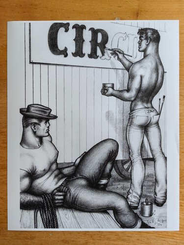 Large print tom finland - large,