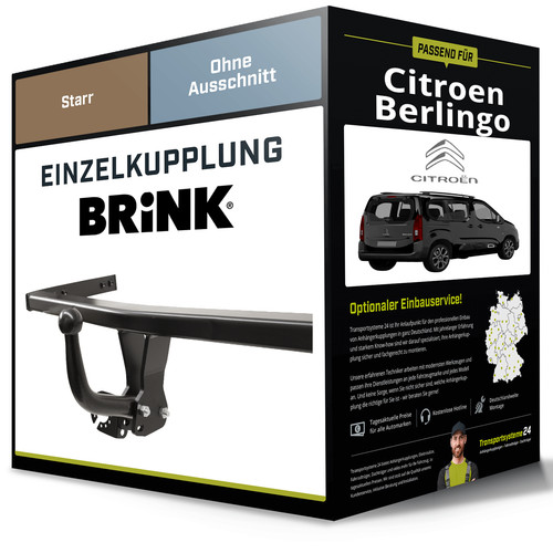Starre anhängerkupplung für - starre,