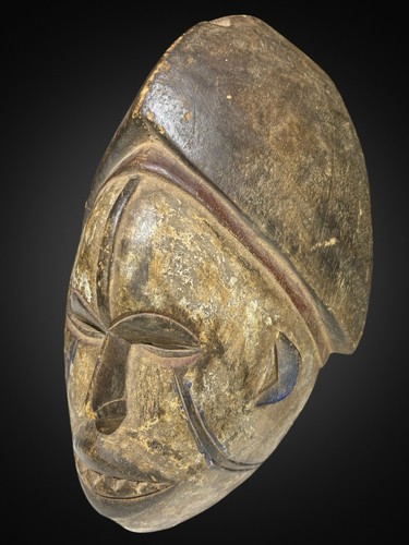 Afrikanische holzmaske guro - afrikanische,