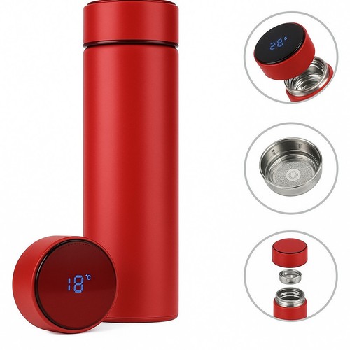 Edelstahl isolierflasche a93 - edelstahl,