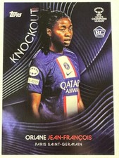 Topps UWCL Women Knockout 2022-23 Paris PSG Oriane Jean-Francois RC