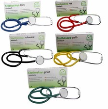 Medi-Inn Stethoskop mit Flachkopf Schwesternstethoskop Rettungsdienst