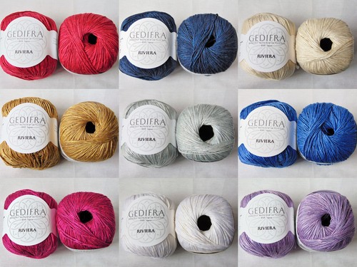 Riviera gedifra 50g garn - 50g,