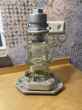 Industrie Design Glas Sicherung Lampe