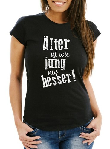 Damen shirt geburtstag - t-shirt,