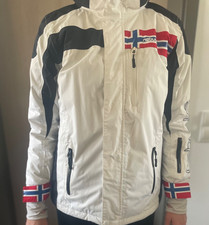 Ski Jacke Nebulus Damen Herren weiß schwarz