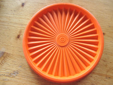 Tupperware Sonnendeckel Nr, 808 mit D 17 cm in orange gut-sehr gut
