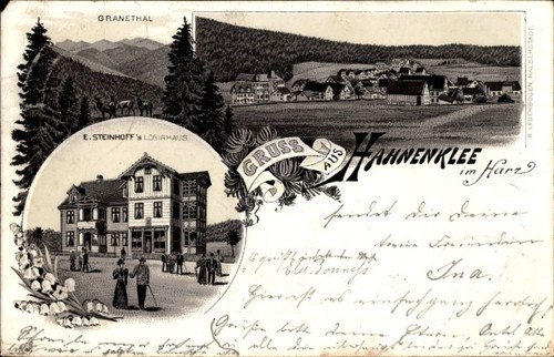Litho hahnenklee goslar harz - goslar,