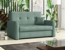 Sofa Vivian BIS II Schlaffunktion Bettkasten Zweisitzer Moderne Stil Ausklappbar