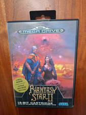 Sega Mega Drive Phantasy Star 2 " Vollständig mit Karte in Top Zustand"!