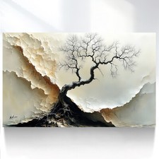 Leinwand Bild Landschaft Baum