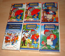 6 VHS Videokassetten Benjamin