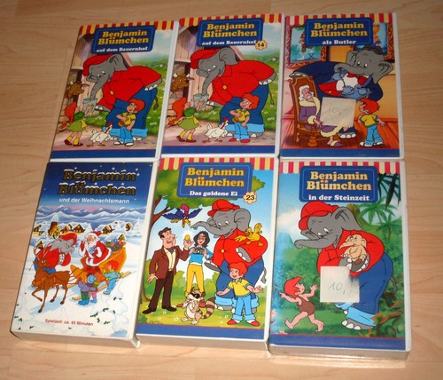 Vhs videokassetten benjamin - vhs,