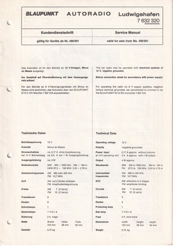 Service manual anleitung für - service,