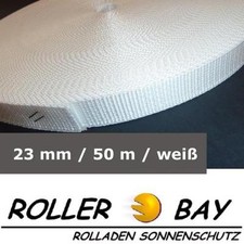 50 m Maxi Rolladen Gurt weiß