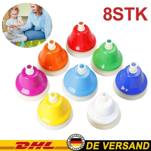 Handglocken regenbogen - 8,