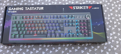Striker gaming tastatur 100 - striker,