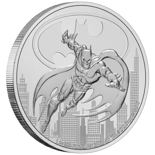 Silbermünze batman dc - batman™,