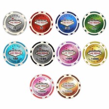 Las Vegas Poker Chips - SAMPLE