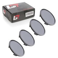 4x Kappe Radnaben Deckel Felgendeckel Schwarz ø 68,5mm für AUDI A1 A2 A3 A5 A8