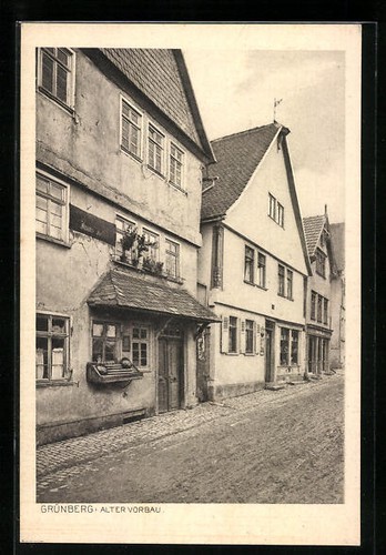 Grünberg alter vorbau - grünberg,,