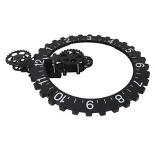 Zahnrad-Wanduhr 3D-bewegliche Zahnrad-Wanduhr Große