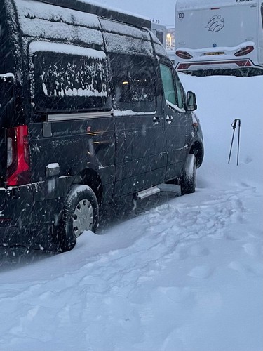 Winterreifen auf stahlfelge - auf,