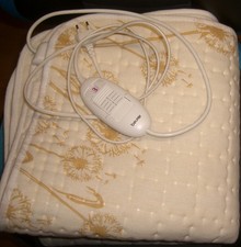 BEURER UB 33 Wärmeunterbett Baumwolle & Flies 3 Schaltstufen 150x85 cm 60W gebra