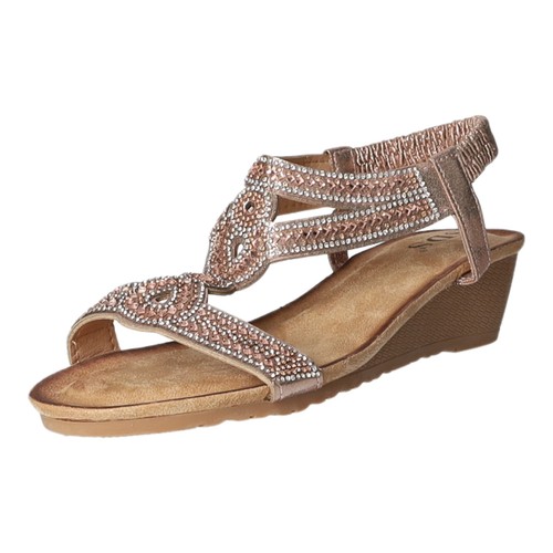 Keil sandalette 30mm - sandalette, ab