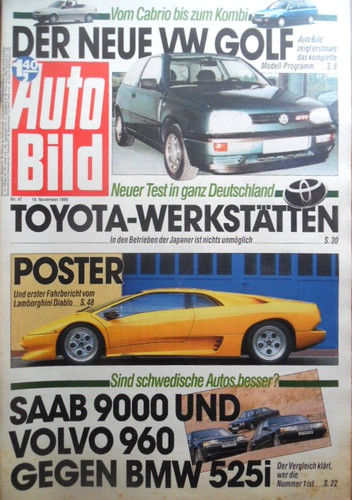 Auto bild 19 11 1990 - auto,