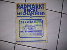Oldtimer Fahrrad  Radmarkt Miele  Nr. 2355  11. Juli 1936 #7