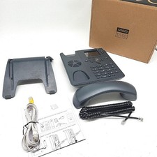 Snom D150 Schiefergraues IP Desk Festnetztelefon 2 SIP Identita¨Ten Gigabit Desi