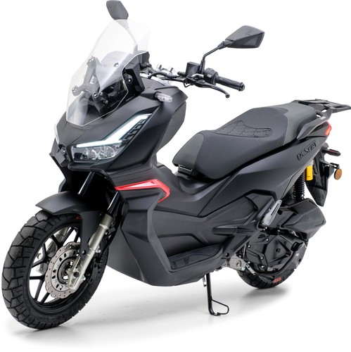 Motorroller 125 ccm - , burnout