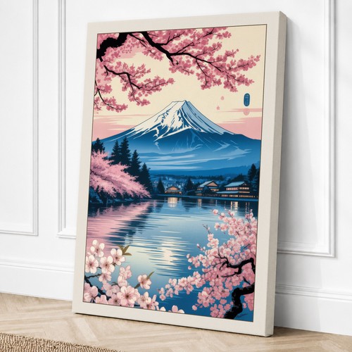 Mount fuji kirschblüte - mount, in