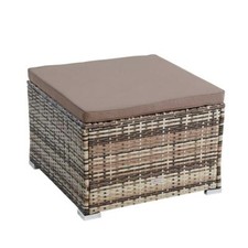 Rattanhocker Gartenhocker