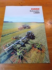 Prospekt Claas Schwader Liner Traktor Schlepper brochure 22
