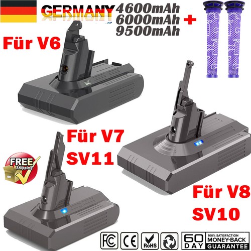 9500mah akku für dyson - für, v6