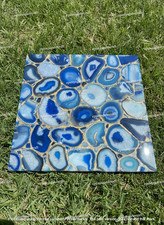 12 Zoll Blauer Achat