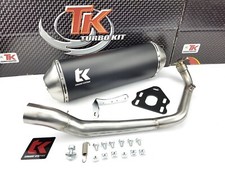 Sport Auspuff Turbo Kit Edelstahl SYM Sanyang JET14 JET 14 SR 125 LC 17-24 4T