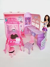 Mattel X3706 Barbie Prinzessin & der Popstar Haus Schlafzimmer Bad Klappbar Pupp
