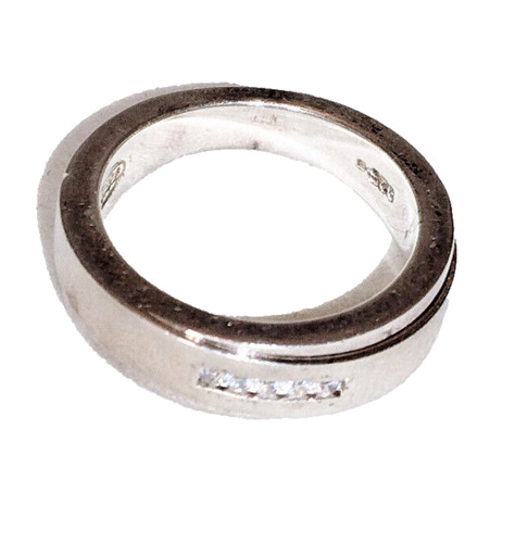 Silber ring größe 16 - silber,