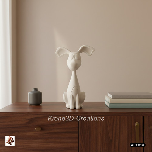 Hund figur deko - figur, moderner